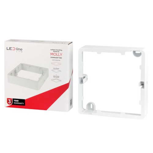 Ramka uniwersalna natynkowa do panelu 18W kwadratowego podtynkowego