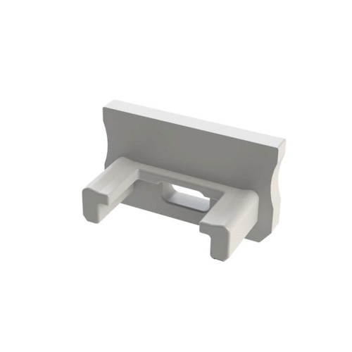 Zaślepka 1 sztuka do profilu nawierzchniowego Lumines typ A biała z otworem