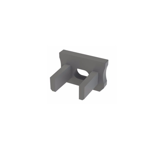 Zaślepka 1 sztuka do profilu SLIM Lumines typ X szara z otworem