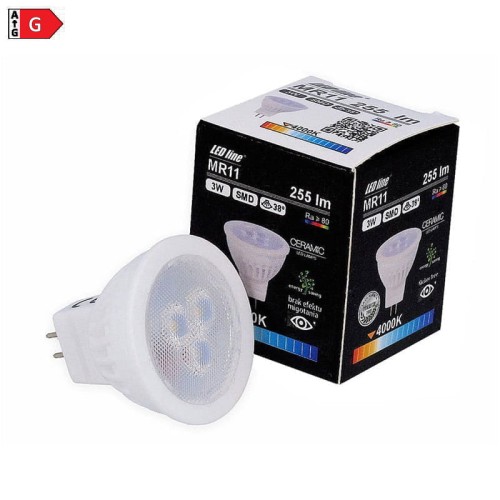 Żarówka LED LEDline MR11 3W 12V 38° SMD biała dzienna