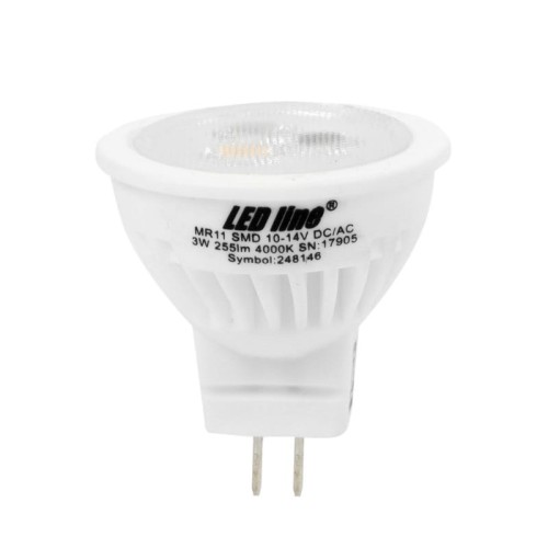 żarówka LED MR11 3W 12V 38° dzienna_2