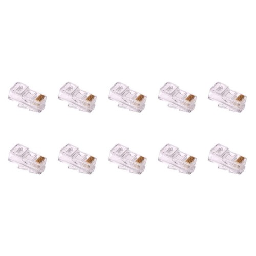 Wtyk RJ45 8P8C UTP 5e - 10 szt