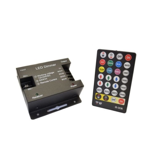 Kontroler LED RGBW RF 12V 24A  + pilot