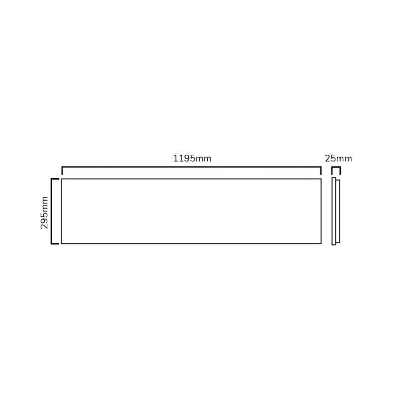Panel LED Ledom Backlit 40W 4000K 3600lm 30x120 wymiary