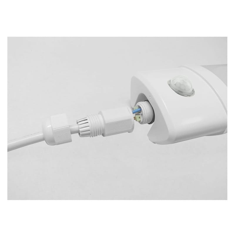 Lampa LED TRI-PROOF IP65 30W 3600lm hermetyczna 185-265V AC 4000K biała dzienna LEDOM podłączenie