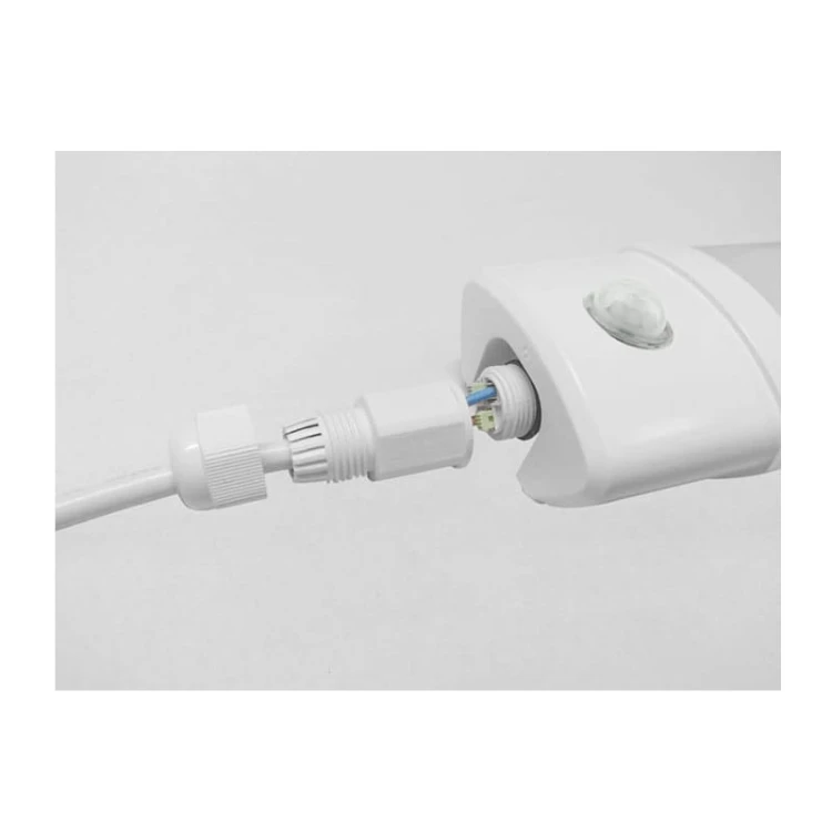 Lampa LED TRI-PROOF IP65 40W 4800lm hermetyczna 185-265V AC 4000K biała dzienna LEDOM podłączenie