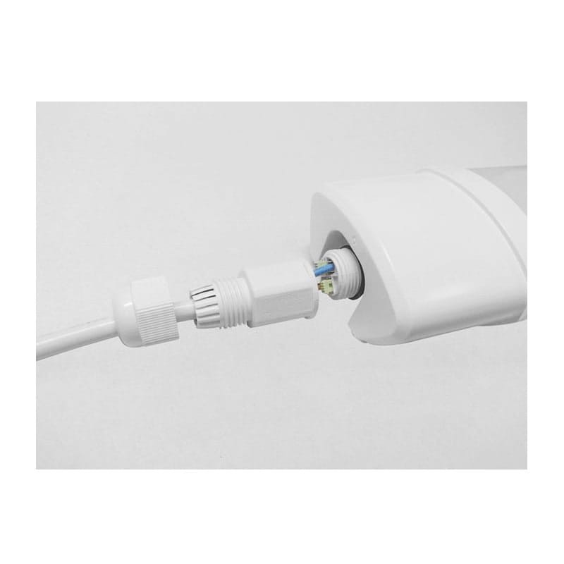 Lampa LED TRI-PROOF IP65 90W 10800lm hermetyczna 185-265V AC 4000K biała dzienna LEDOM podłączenie