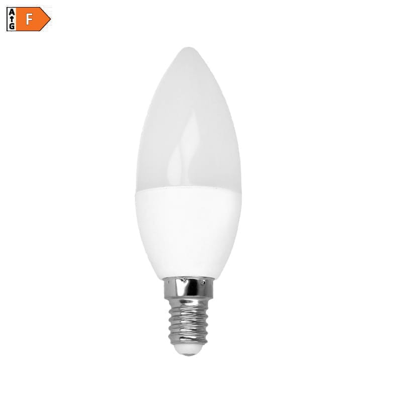 żarówka LED E14 6W biała ciepła świeczka_2