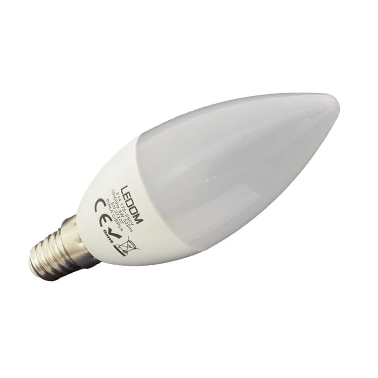 żarówka LED E14 6W biała ciepła świeczka