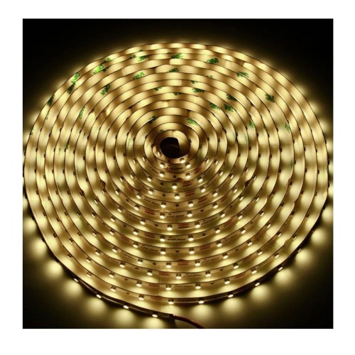 taśma LED 300 3528 biała ciepła  IP65 5m w silikonie