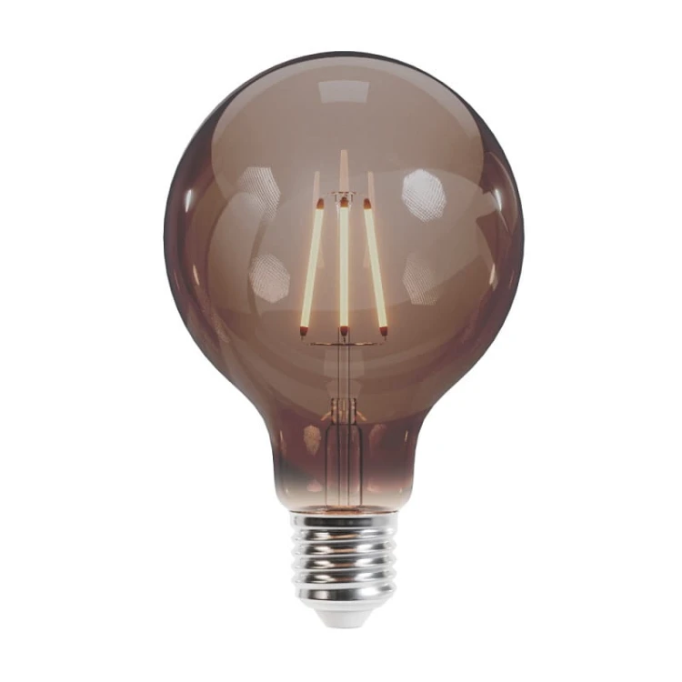 Żarówka LED E27 4W Filament G95 2000K dymiona zdjęcie
