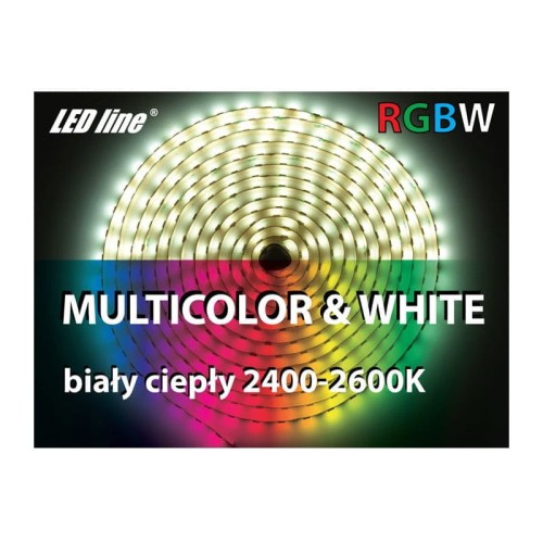 taśma LED RGBW - biała ciepła 300 5060 IP20