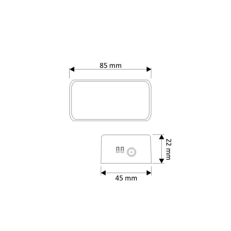 Komplet na 2 strefy - pilot z klawiszami klasycznymi 4 - strefowy LED RGB, RGBW + 2 x odbiornik LED RGB_8