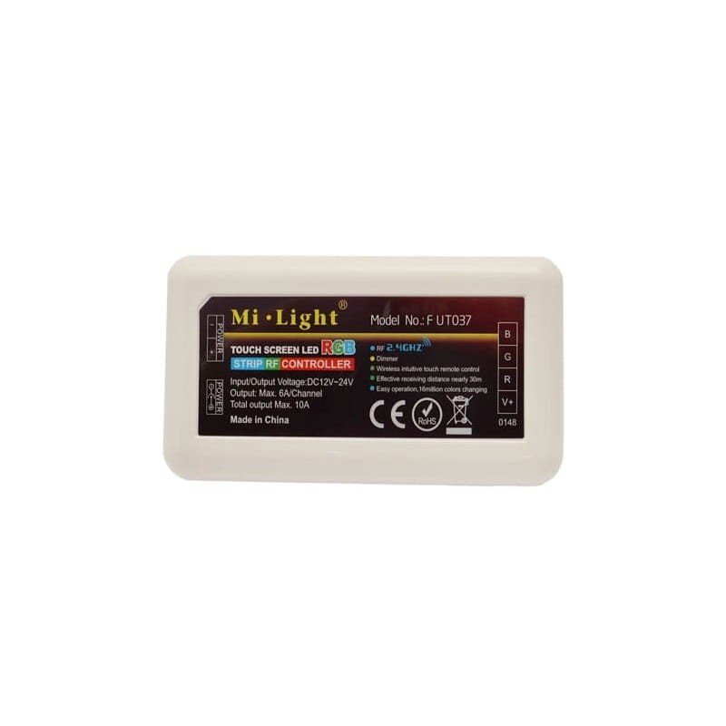 Komplet na 2 strefy - pilot z klawiszami klasycznymi 4 - strefowy LED RGB, RGBW + 2 x odbiornik LED RGB_4