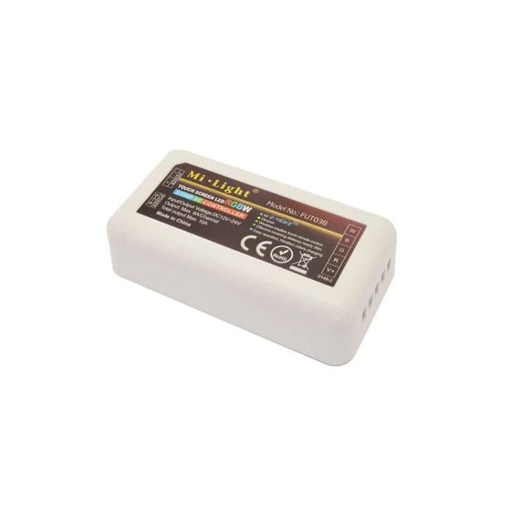 Komplet na 2 strefy - pilot dotykowy 4 - strefowy LED RGB, RGBW + 2 x odbiornik LED RGBW_6