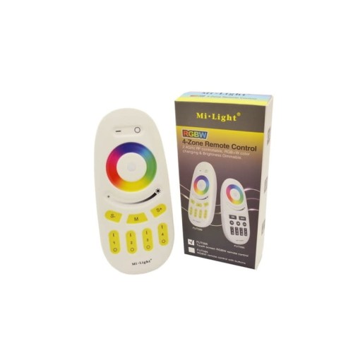 Komplet na 2 strefy - pilot dotykowy 4 - strefowy LED RGB, RGBW + 2 x odbiornik LED RGBW_1