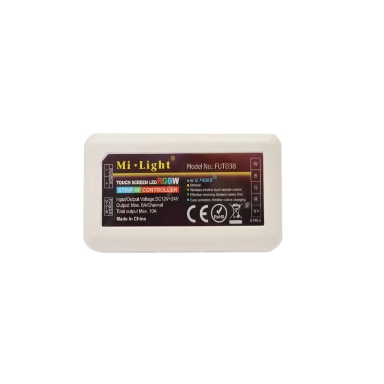 Komplet na 2 strefy - pilot z klawiszami klasycznymi 4 - strefowy LED RGB, RGBW + 2 x odbiornik LED RGBW_4