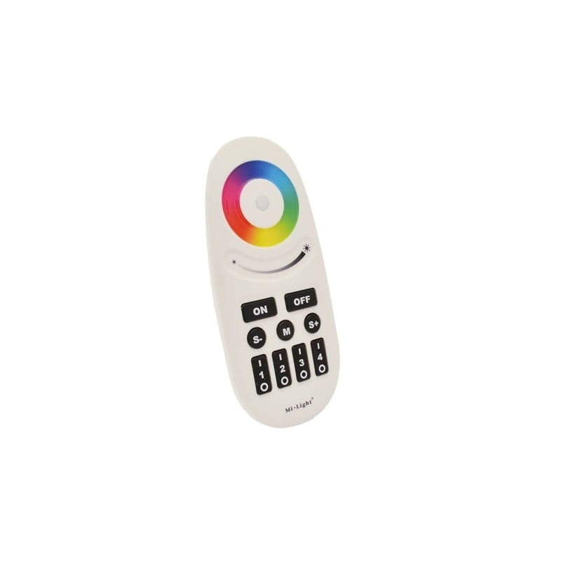 Komplet na 2 strefy - pilot z klawiszami klasycznymi 4 - strefowy LED RGB, RGBW + 2 x odbiornik LED RGBW_2