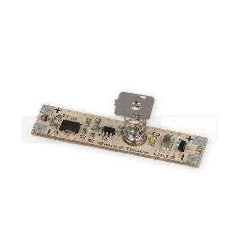 Włącznik dotykowy LED 12V DC 5A 60W do taśm umieszczonych w profilach aluminiowych