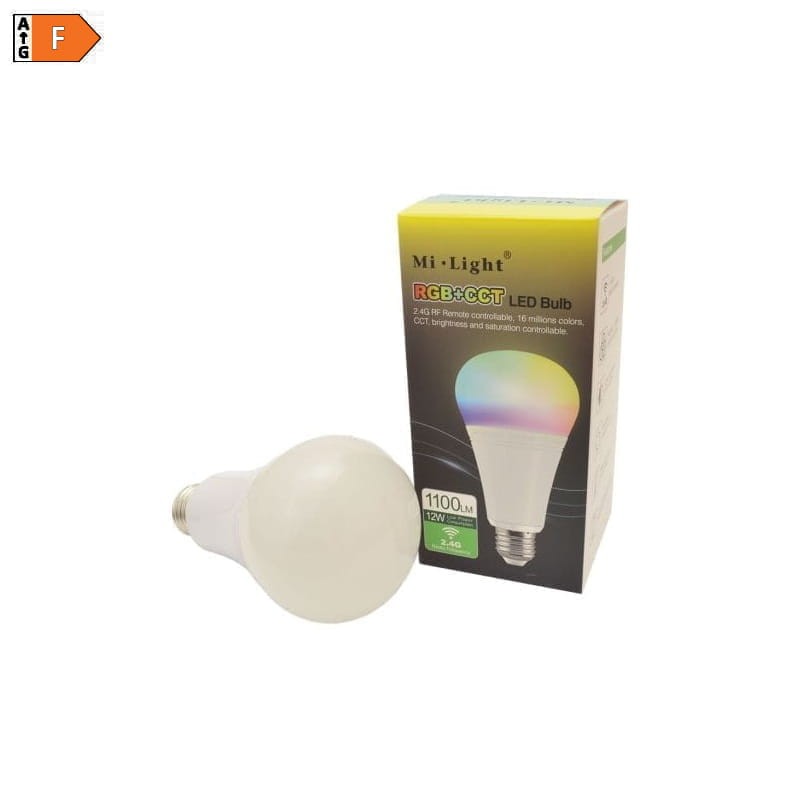 Żarówka LED E27 12W RGB+CCT ze zmienną barwą