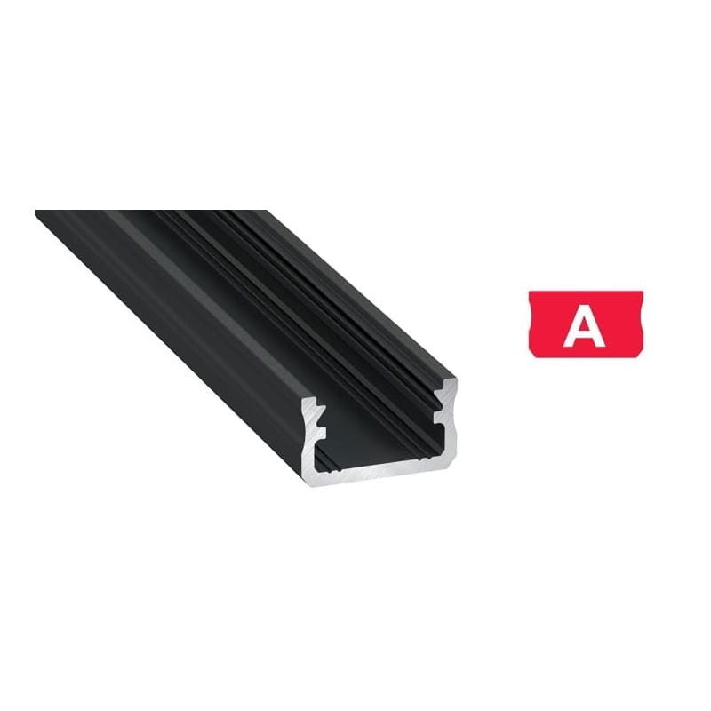 PROFIL czarny typ A 2 metry