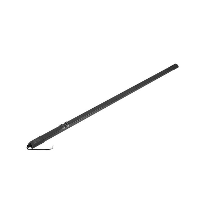 Lampa LED slim 36W 120cm 230V AC - biała zimna liniowa, natynkowa, zawieszana ANTRACYT spód