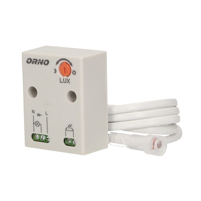 Czujnik zmierzchu regulowany IP65 z zewnętrzną sondą