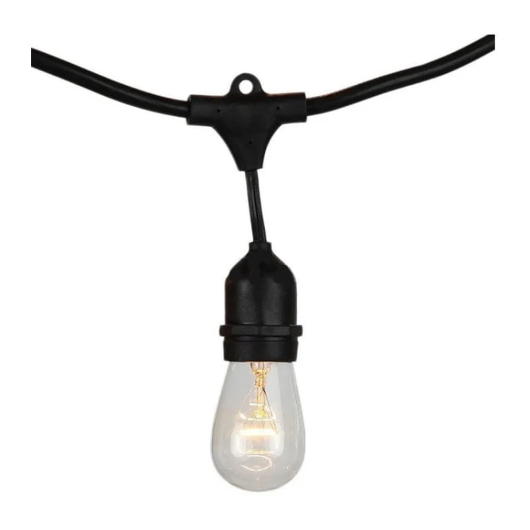Lampa, oprawa zwieszana, girlanda 10xE27 długość 5m żarówka