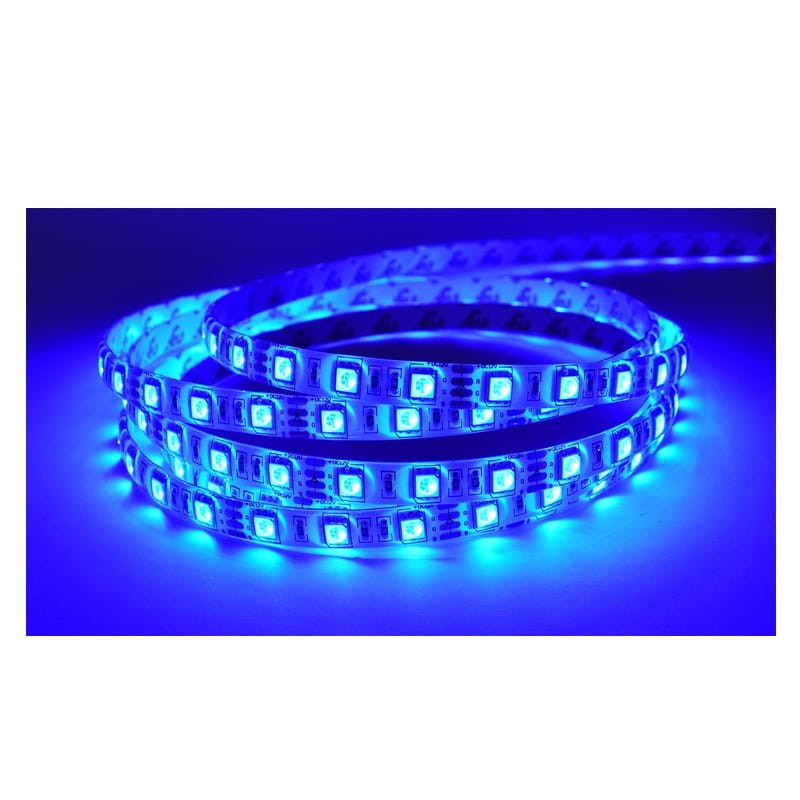 Taśma LED RGB 300 5050 wodoodporna IP65 - 1m niebieski