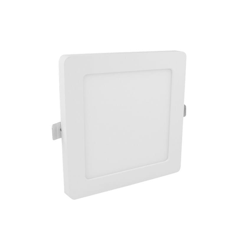 Panel  12W 2700K kwadrat  biała ciepła natynkowy wygląd