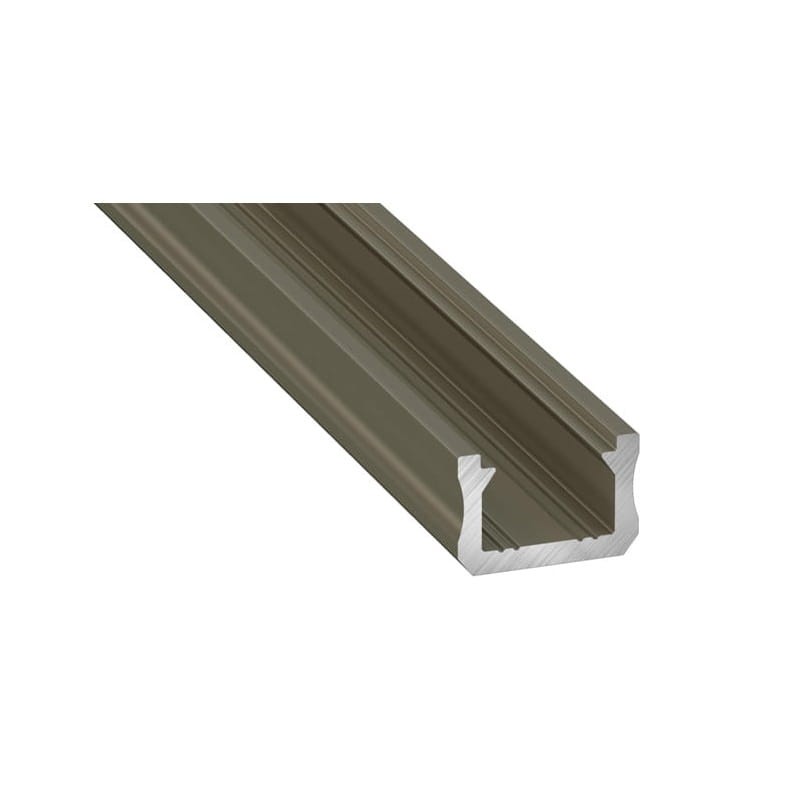 PROFIL typ X 2m INOX wąski SLIM do TAŚMY LED