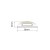 Taśma LED LEDline PRO 300SMD3528 24V biała ciepła IP65 WODOODP. - 5m wymiary