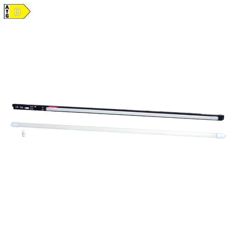 Świetlówka tuba LED T8 18W 120 cm biała zimna - 1-stronne zasilanie