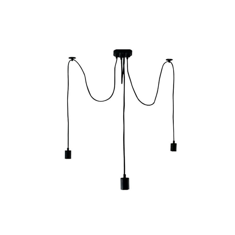 Lampa wisząca Pająk 3 ramienna E27 1,5m