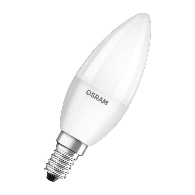 Żarówka LED E14 C37 świeczka 4,9W 2700K biała ciepła_2