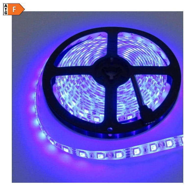 Taśma LED 300SMD2835 niebieska niewodoodporna IP20 - 5m