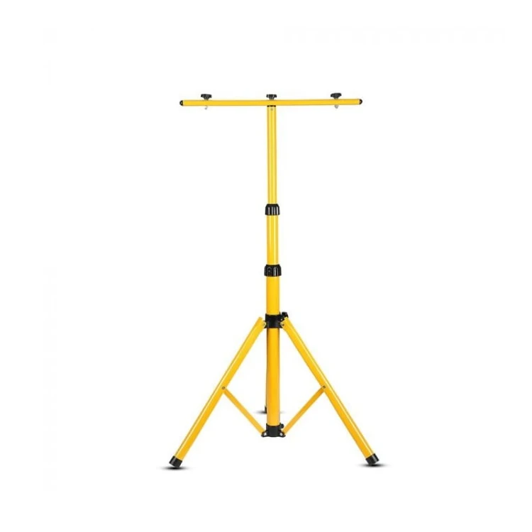 Statyw do halogenów, naświetlaczy LED podwójny 180 cm - żółty