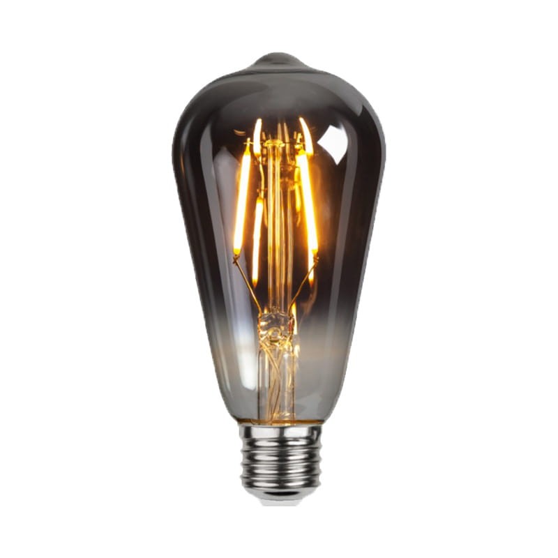 Żarówka LED E27 6W Filament ST64 Smoke kula biała ciepła_2