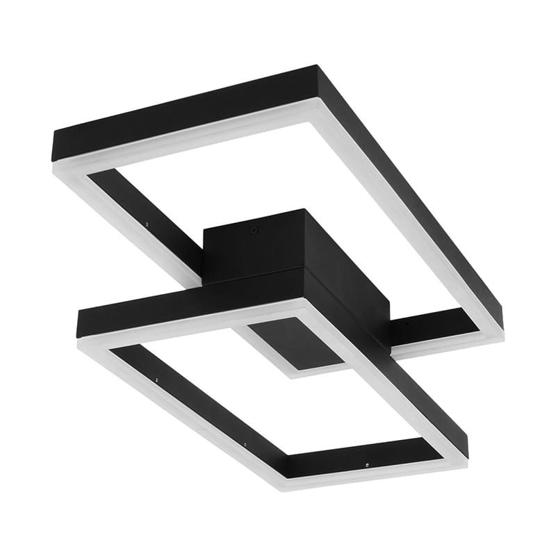 Żyrandol, lampa LED ARTESIA 48W CCT ciepła-zimna czarna + pilot_1