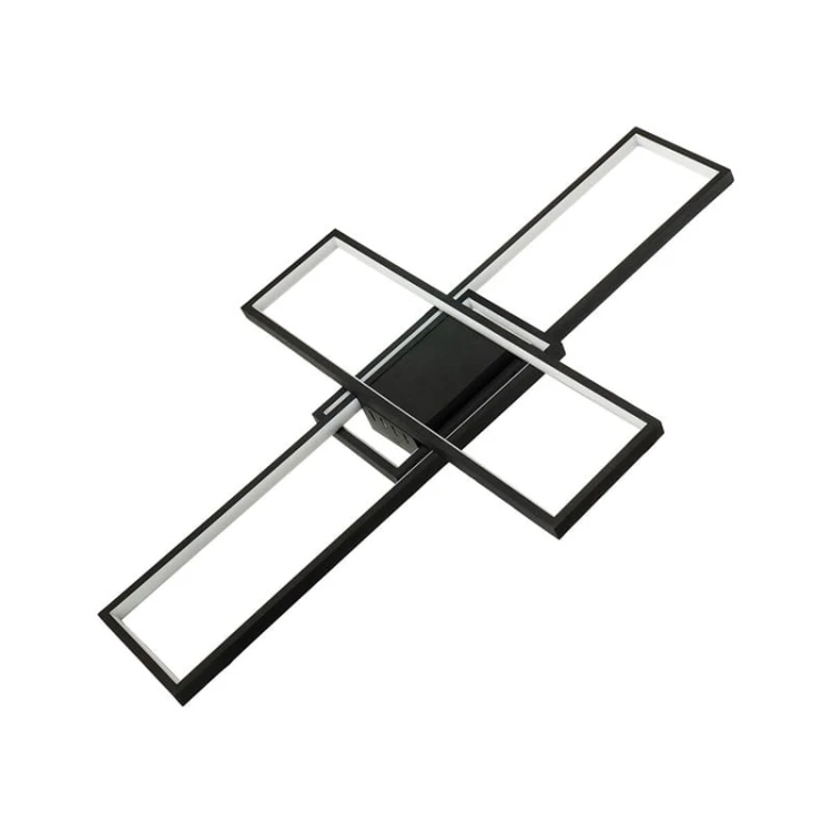 Żyrandol, lampa LED ARTESIA 92W CCT ciepła-zimna czarna + pilot_3