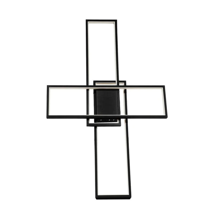 Żyrandol, lampa LED ARTESIA 92W CCT ciepła-zimna czarna + pilot_4