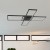 Żyrandol, lampa LED ARTESIA 92W CCT ciepła-zimna czarna + pilot_10