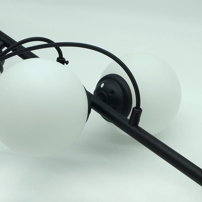 Lampa sufitowa, wisząca 6xE27 PALLE czarna_3