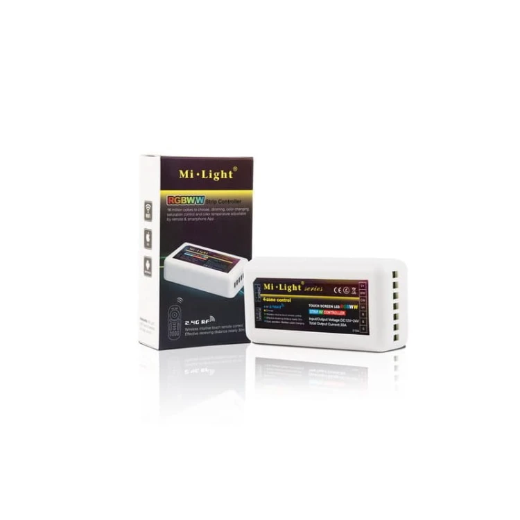 Sterownik LED RGB+CCT 4-strefowy