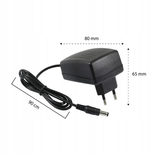 Zasilacz LED 24W 12V DC 2A impulsowy stabilizowany desktop_1