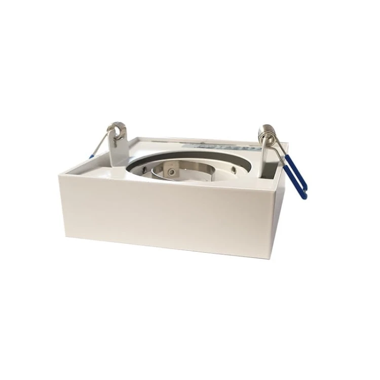 Oprawa sufitowa wpuszczana kwadratowa ruchoma GU10 230V CUBO MIDI