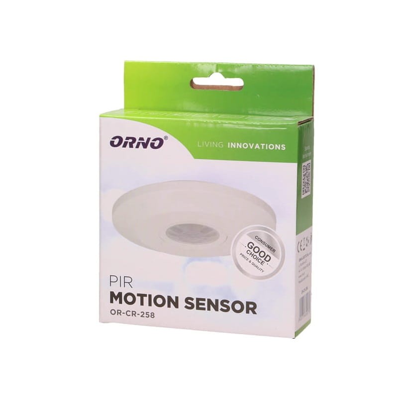 Czujnik ruchu ORNO 360° ultra płaski mini OR-CR-258 opakowanie