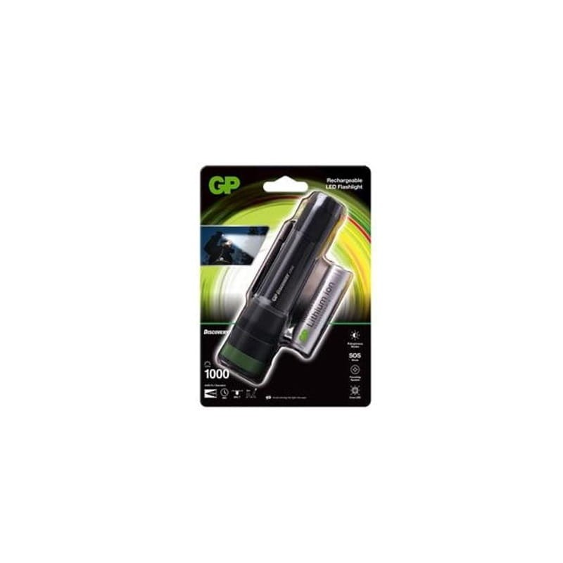 Latarka ręczna GP Discovery super jasna ładowalna CR42 opakowanie
