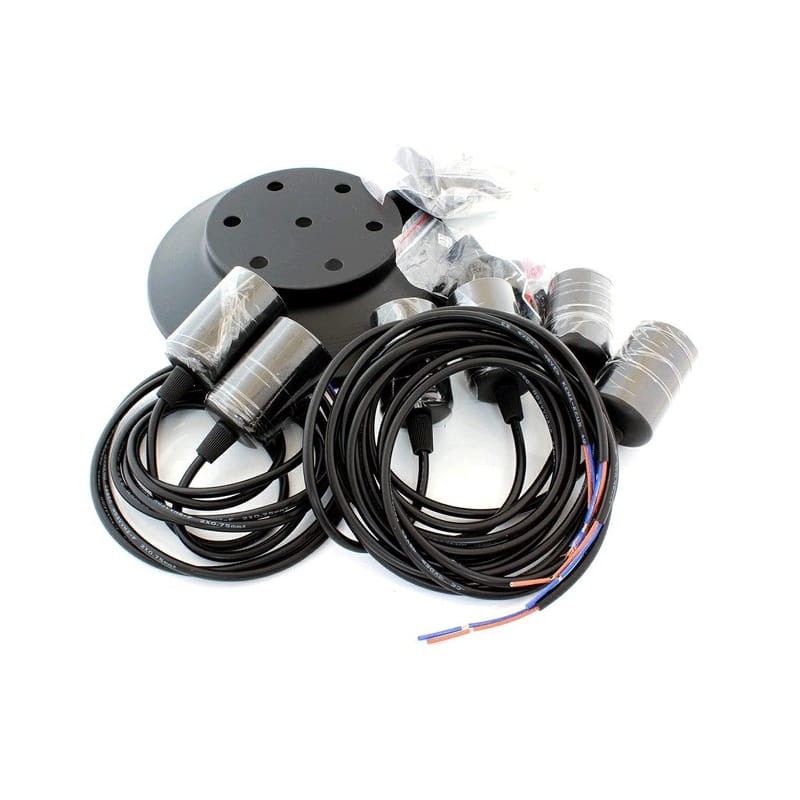 Lampa wisząca Pająk 6 ramienna E27 115 cm oprawy