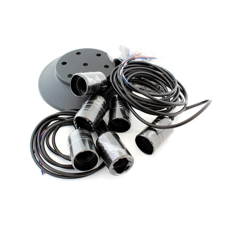 Lampa wisząca Pająk 6 ramienna